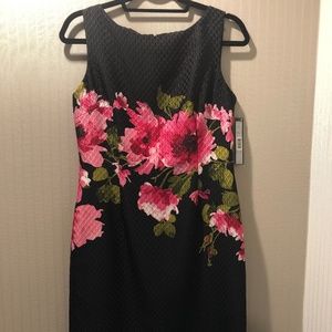 Tahari ASL Floral Sheath Dress